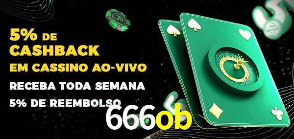 Promoções do cassino ao Vivo 666ob